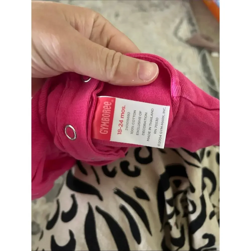 Gymboree Girls' Sweet Pink Short-Sleeve Top